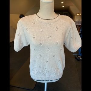 Alfred Dunner short sleeve sweater